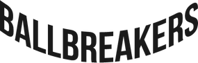 Ballbreakers vaaleataustainen logo